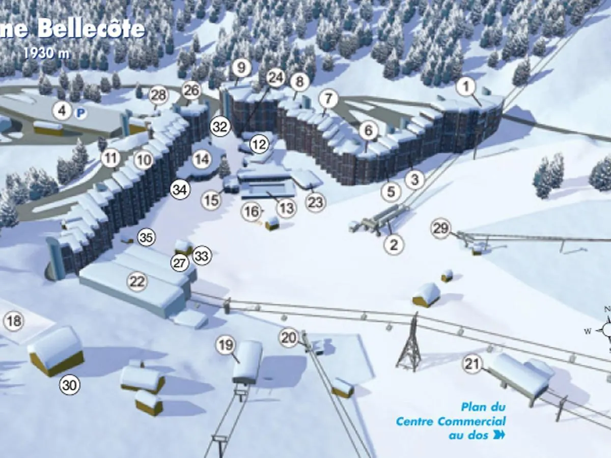 Studio Plagne Bellecôte, 1 pièce, 4 personnes - FR-1-181-2389 La Plagne-Tarentaise
